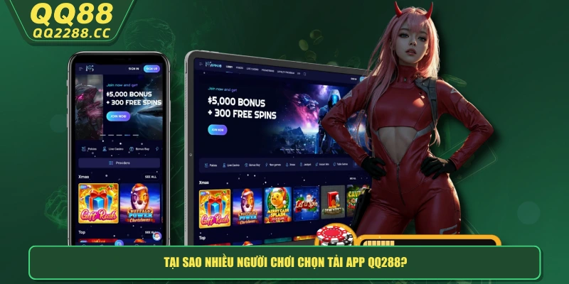 Tải App QQ288 - Trải Nghiệm Cá Cược Đỉnh Cao Mọi Lúc Mọi Nơi Tại sao nhiều người chơi chọn tải app QQ288?